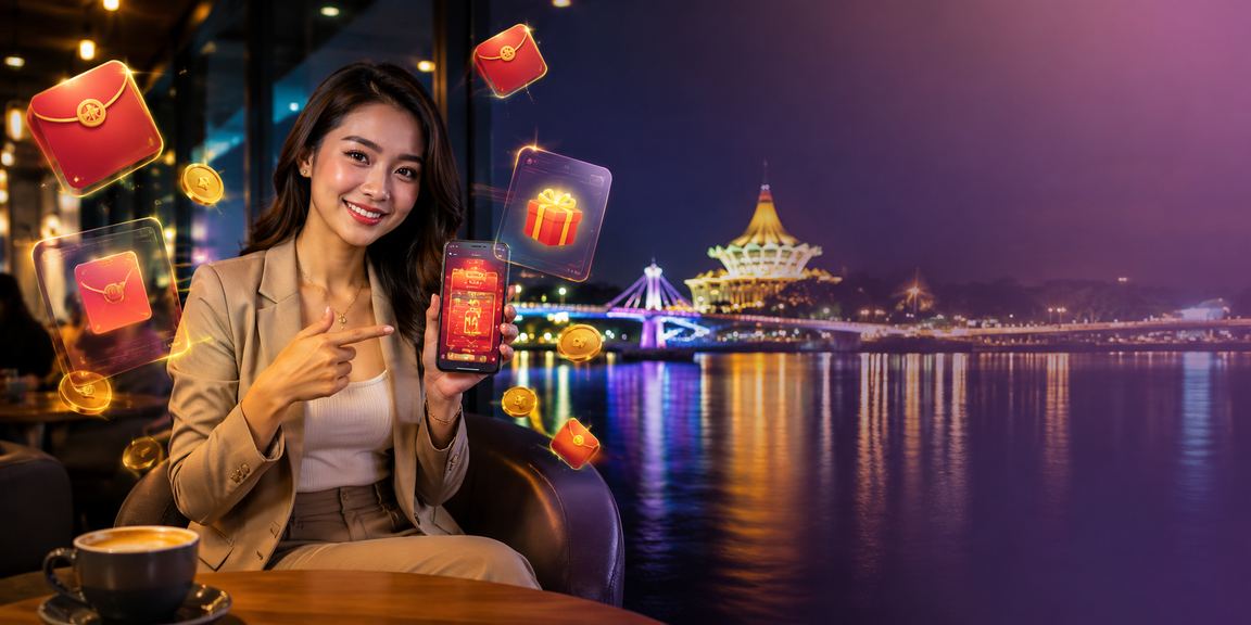Pemain Kuching menikmati bonus pendaftaran platform 198 dengan suasana meriah