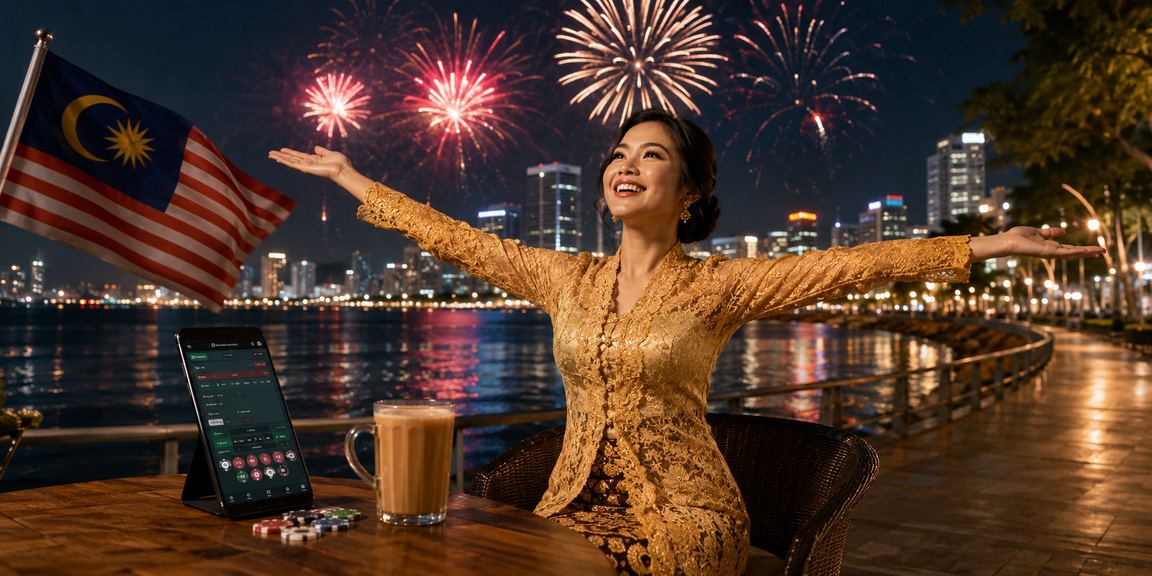 Pemain Penang menikmati kasino mudah alih dengan pakaian kebaya dalam suasana tempatan